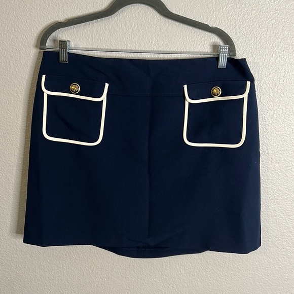 Navy Mila Pocket Miniskirt - NWT